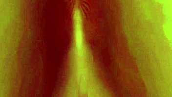 Big ass tits babe strips topless panties on beach closeup