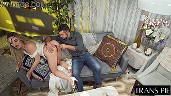 My sexy shemale Emma Rose's huge throbbing cock