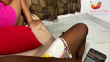 Imagining intense ebony bent-over sex feels amazing