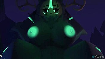 halloween big tits cumshot on my monster cock boobs