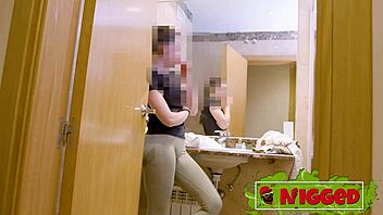 chubby spanish mommy, ready for first black cock pounding?