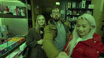 i met fibi euro in sex shop fucked threesome with veronica leal