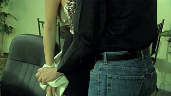 Monica Sweetheart Rides Colleague's Big Cock On Desk