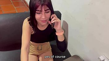 Leidy fucks technician for free PC repair!