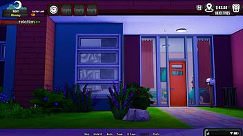 Chubby Milf Teacher Teases Huge Tits In Game Remake