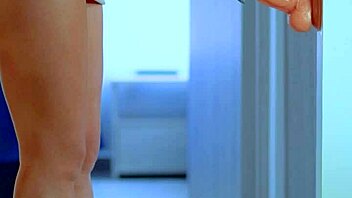 college teens in sexy dresses and sneakers dildo fuck each other?