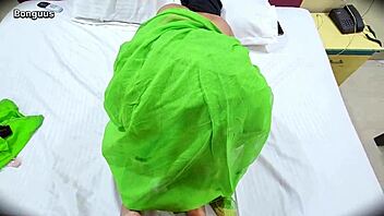 curvy mature aunty rips dress begs for creampie doggystyle when home alone