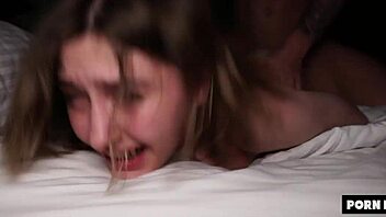 BROKE COLLEGE CUTIE BENT OVER FOR ROUGH MONSTER COCK Doggystyle