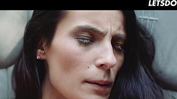 after party lexi dona and florane russell lick and finger passionately