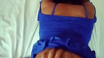 sexy latina big ass in tight blue dress
