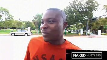 Big-titty Arab babe sucks publicly with huge areolas