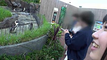 asian amateur gives intense blowjob masturbation leading to massive facial