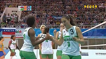 Brazilian women's volleyball voyeur hotties