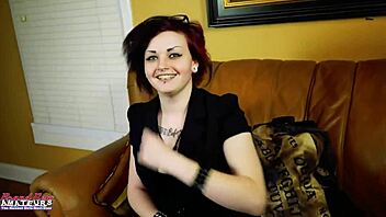Tattooed Marcie's Deepthroat Thrill Fuels Her Pulsing Pussy Pounding
