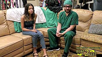 raven rogue teases aria nicole's feet in playful backstage massage session