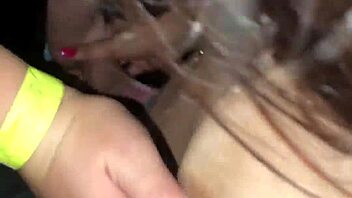 Naughty wife skips overtime for swingers pussy fun