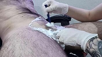 nurse shaves me down there n gives happy ending haha