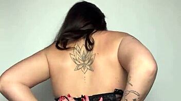 Milf Strips Tattoo Body Slowly For Your Pleasure