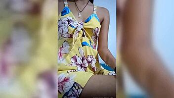 cute 18yo latina girlfriend homemade pov titty fuck ride