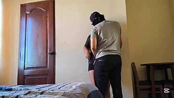 passionate latina neighbor rides cowgirl and missionary for deep creampie satisfaction