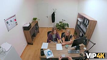 Zlata Shine cheats on gf with big boss in playful casting!