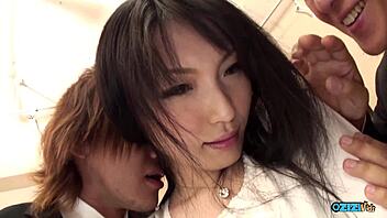 Random Guys Drench Young Pussy Rough