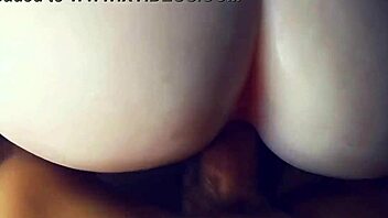 tight sexy ass takes intense doggy pounding until creampie explosion