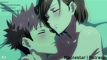 Nobara x Yuji face hentai sex problems after hours in Jujutsu Kaisen animation