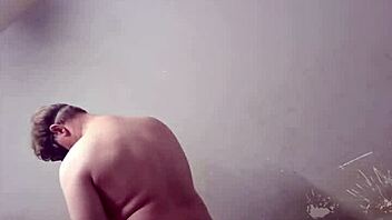 Masked Man Gives Blowjob Then Pounds Petite Slut Bent Over Doggystyle Standing