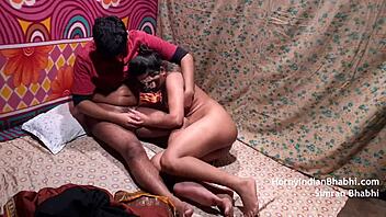 Indian couple's homemade anal to mouth romp ends in massive creampie explosion