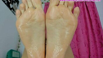 i arch flex and tease my toes seductively outdoors