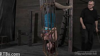 pornstar dives deep into intense sadomasochism play session