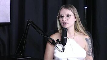 naty varga loves her hottest gangbang menage sheer red lingerie