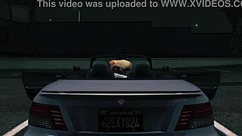 GTA 5 Hooker Prostitute Car Sex Service