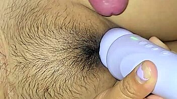 up close interracial couple creampies hairy exotic milf pussy