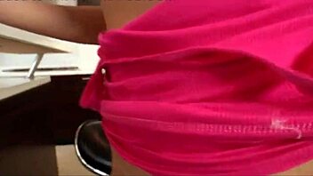 Blonde's intense panty fisting ecstasy