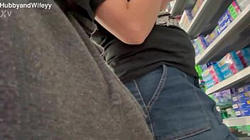 i love playing public with hubby risky outdoor fun