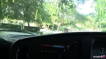 Chubby half asian bbw milf's saggy tits tricked into bbc casting