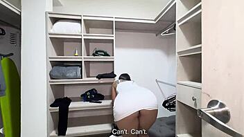 horny latina neighbor daniela andrea rides danner mendez big cock crazy cum