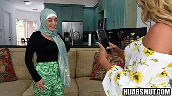 muslim teen loses virginity in steamy ffm threesome encounter