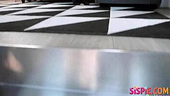 i wasnt allowed to touch ohana petite but charlie dean groped her small tits pov hardcore