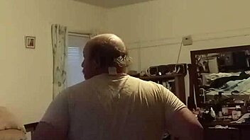 her teasing thong striptease ends with ripped panties reveal