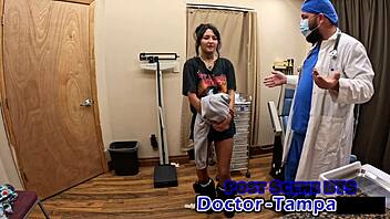 dr tampa does zombae's first gyno exam 🩺😈