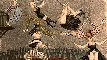 Detailed Vintage Erotic Retro Antique Drawings