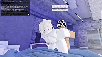 she picks me over her bf so i destroy her ass hard <3