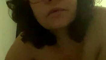 Mature Latina Glasses Striptease Slowly Undressing Seductively