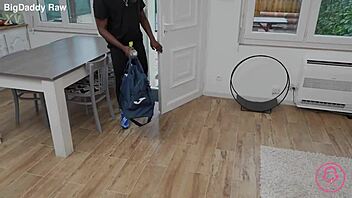 naëlle turns slutty post-game in lingerie wet pussy pounding