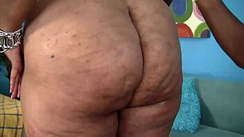 Ebony BBW pounds monster cock in explosive first porn