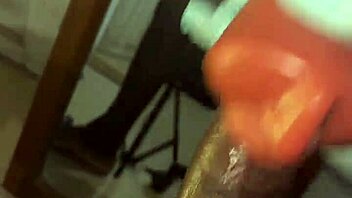 Stockinged Slave Deepthroats Huge Toy Nasty In Dorm