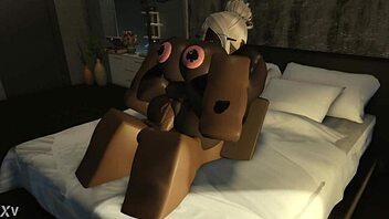 roblox thug pounds cheating ebony teacher's big ass anal!